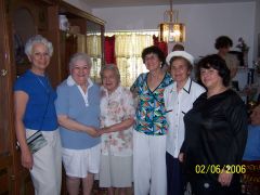 Estelle, Caroline, Ettel, Carol, Kraina, and Tanya, 2006